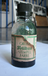 Flasche mit Stempelfarbe