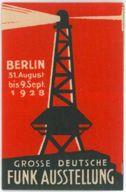 Große Funkausstellung 1928 (Reklamemarke S2/18/40)