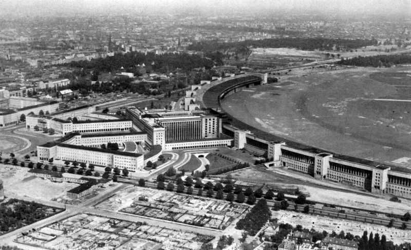 Flughafen Tempelhof 1951 Flughafen Tempelhof 1951