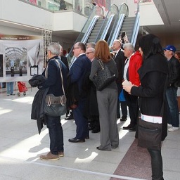 Ausstellung Framkfurt Einkaufszentrum