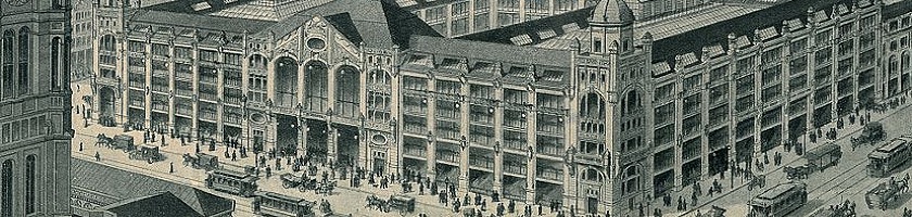 Drei Alben des Kaufhauses Nathan Israel aus den Jahren 1813 bis 1913 gehören zur bestandsergänzenden Sammlung BestandsergnzendeSammlung 2