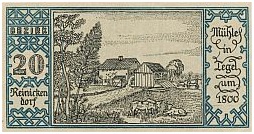 Notgeldschein mit bild von Reinickendorf