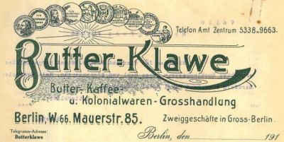 Mitte Butter Klawe 1
